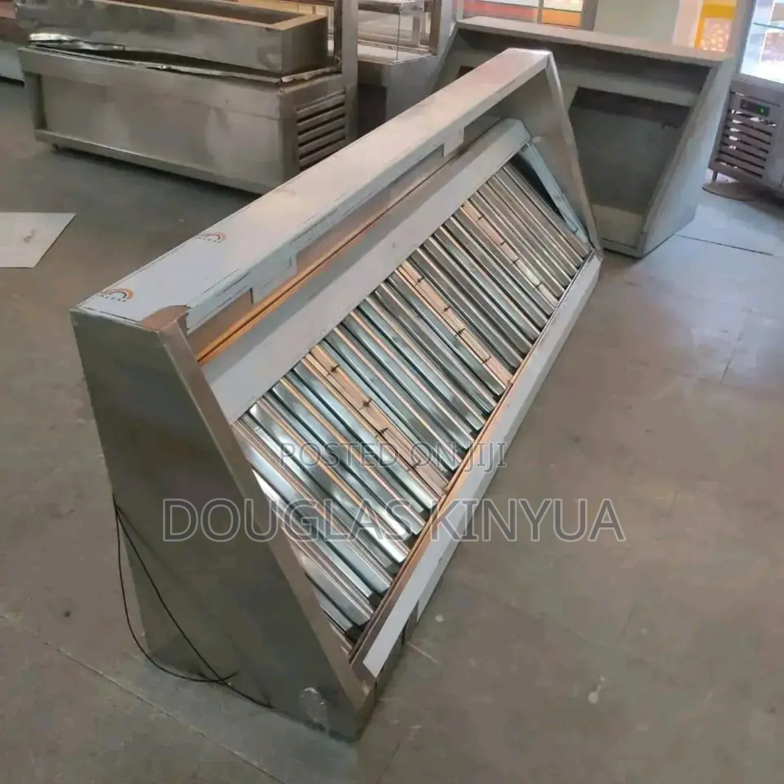Exhauster Hood Stainless Steel.