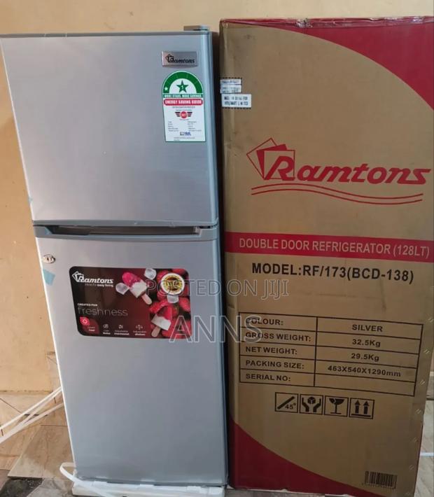 Ramtons 138L -RF/173 Double Door Refrigerator