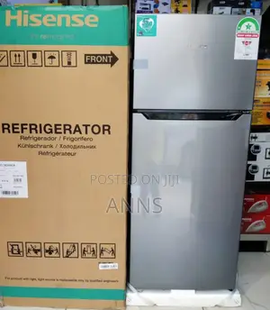 Hisense 154l- Grey Double Door Fridge