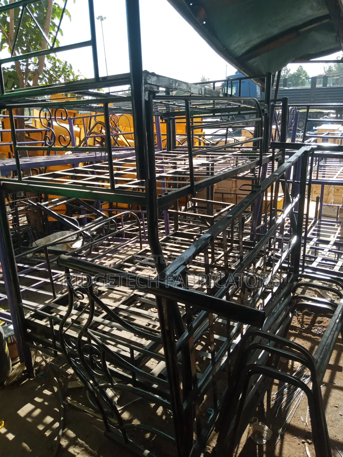 Double Decker Steel Beds