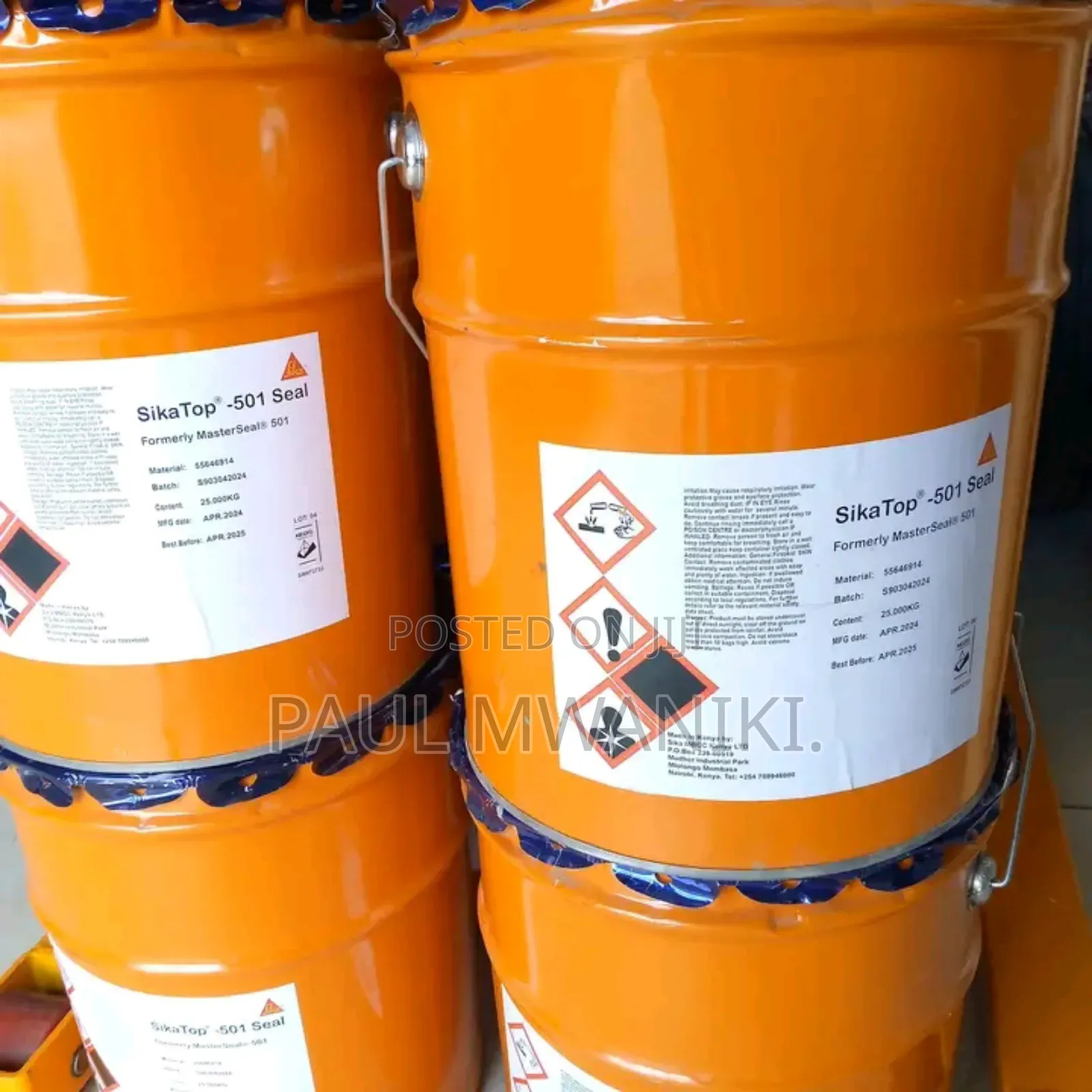 Sika Top Seal 105, Formerly Masterseal 501
