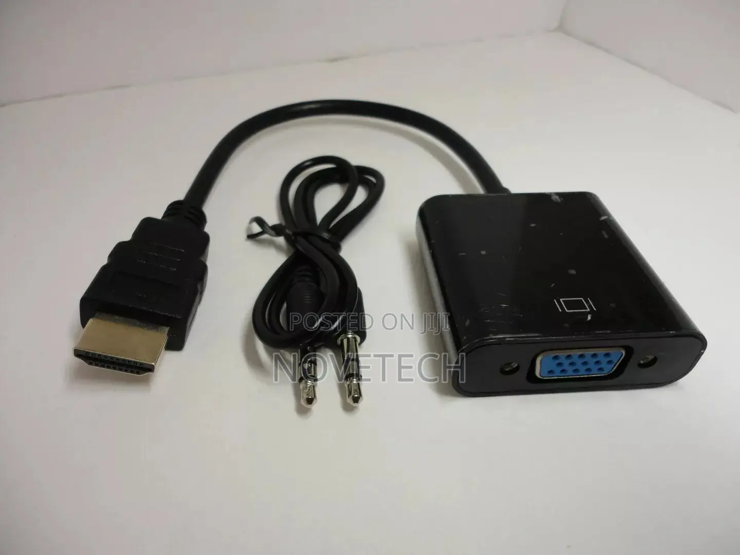 HDMI to VGA Video + Audio Converter Adapter