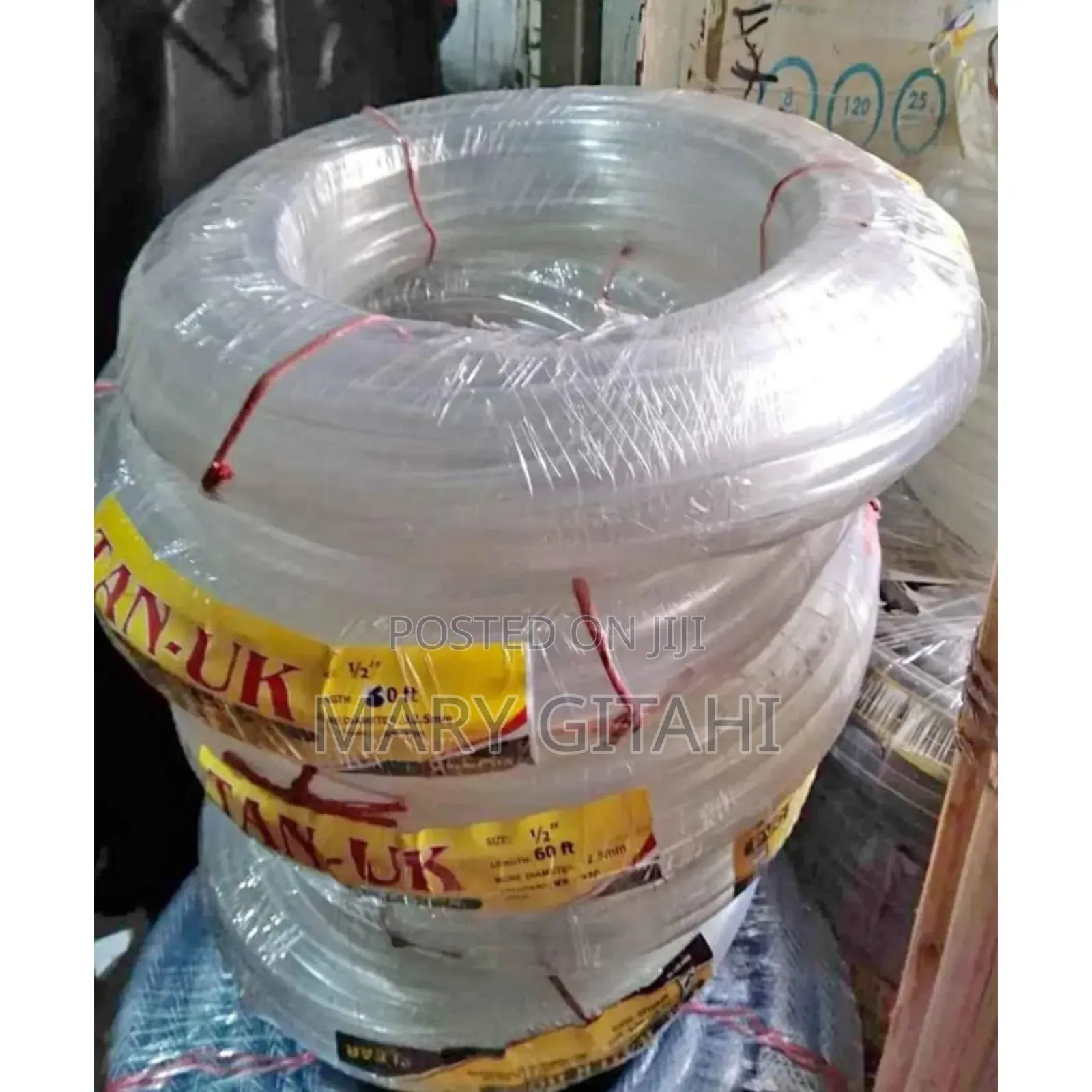 Clear Gardens Hose Pipe Size of 1⁄2by120ft New