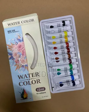 12 PCS 12ml Watercolour