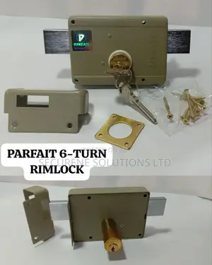Six Turn Rim Lock