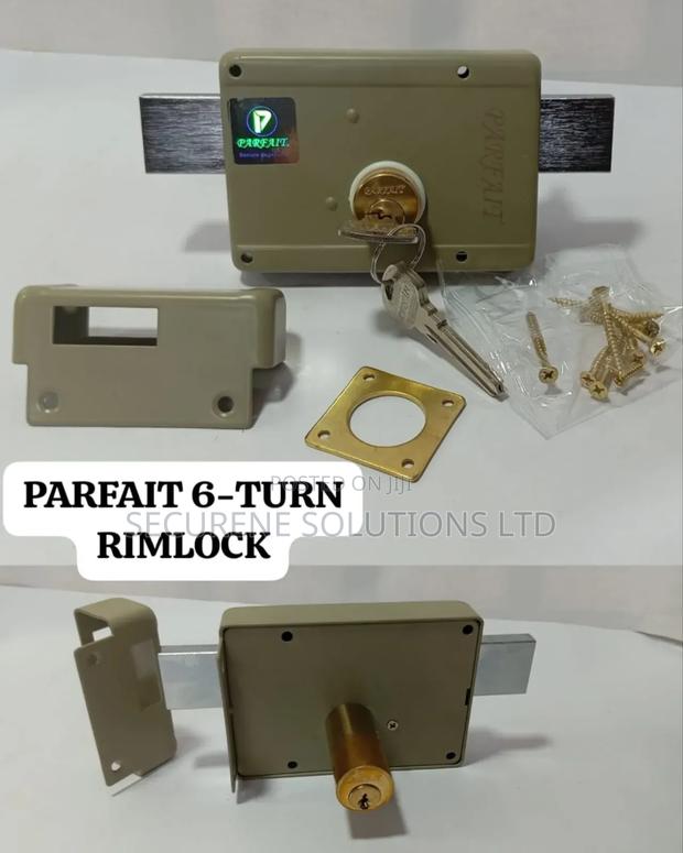 Six Turn Rim Lock - main view