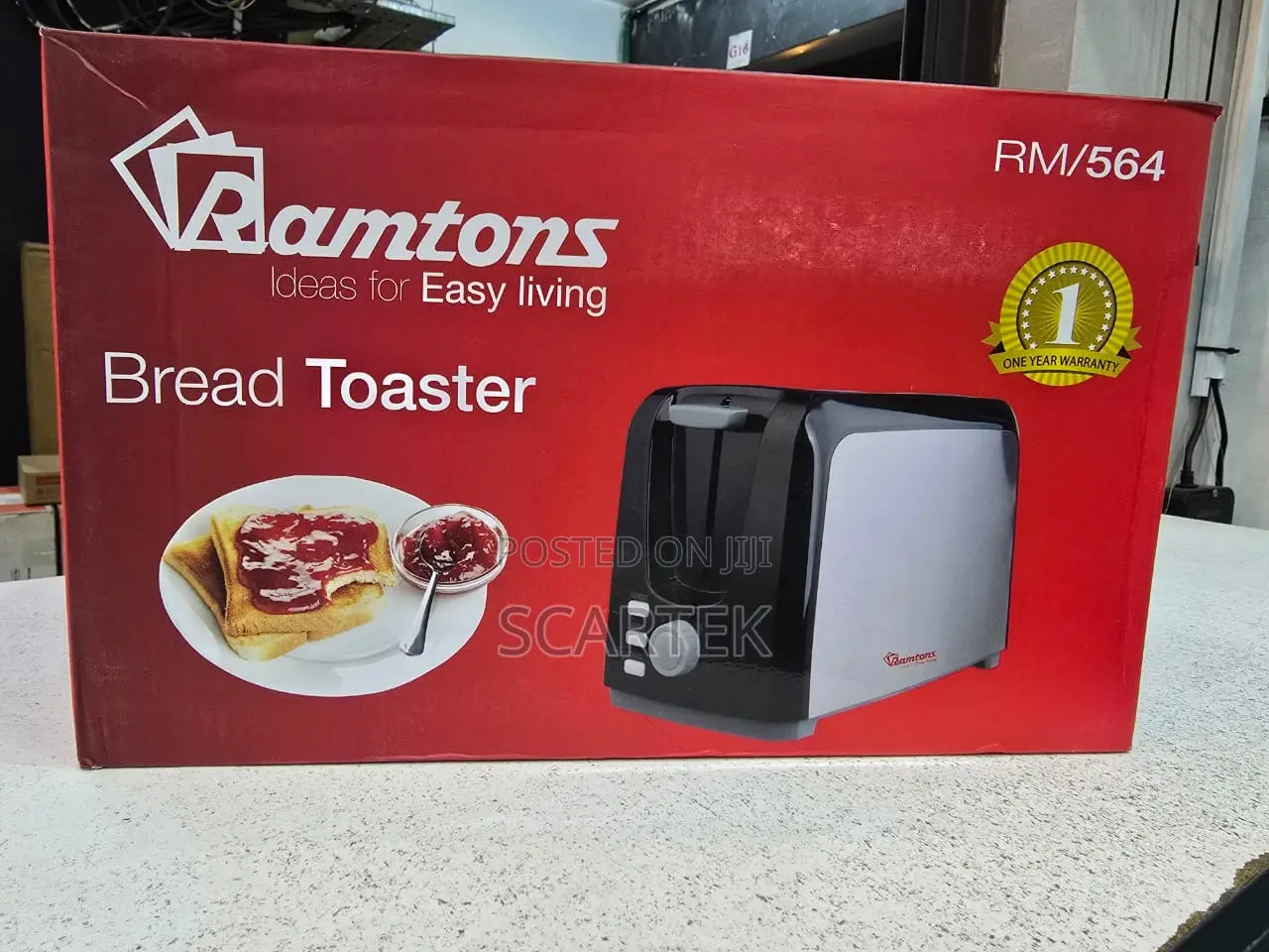 Ramtons Bread Toaster Rm /564