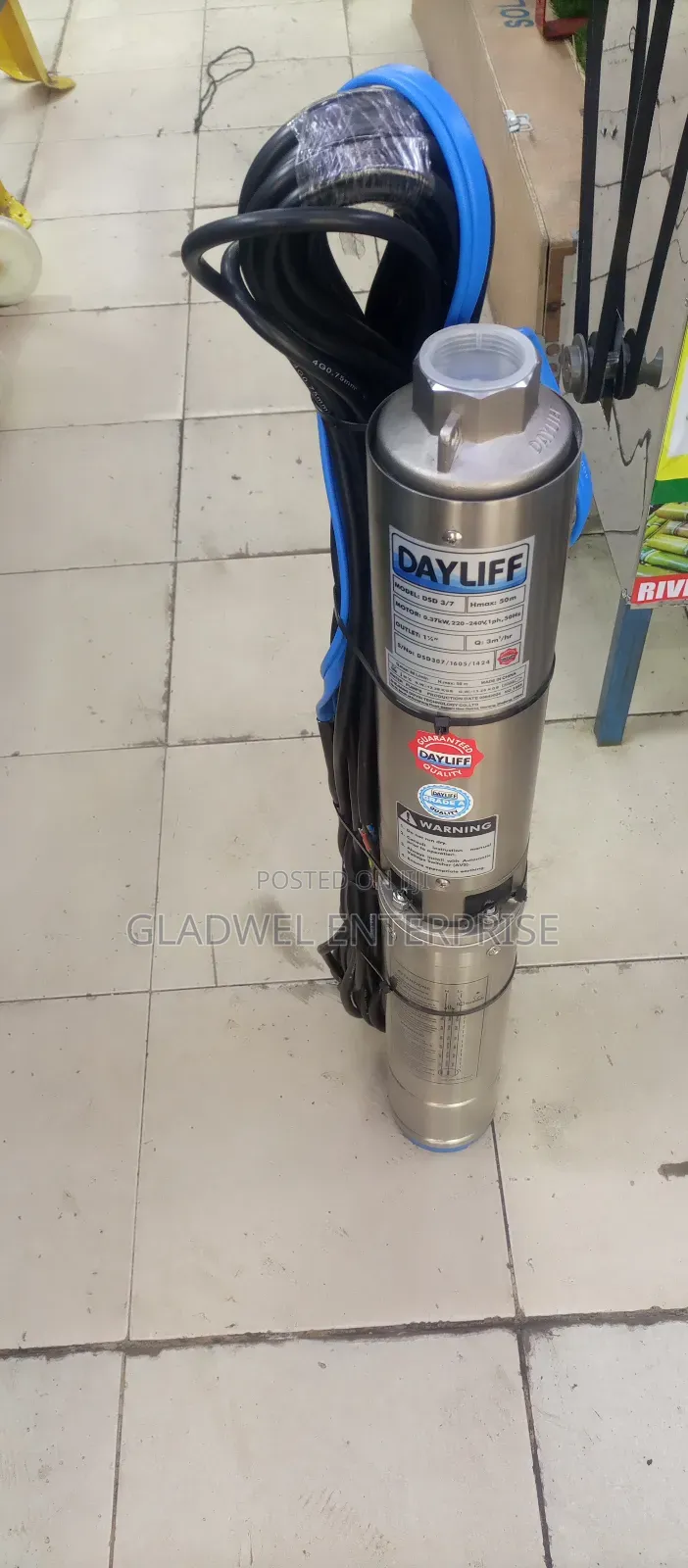 0.5hp Submassible Water Pump Deep Well Pump