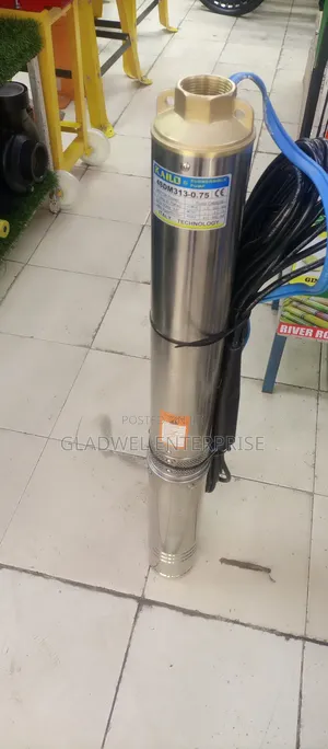 1hp Kailo Made in Italy Submassible Deep Well Pump