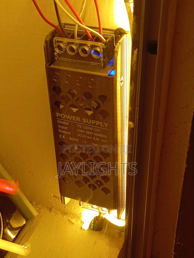 LED Light Strip DC Switching Power Supply 12V 100W