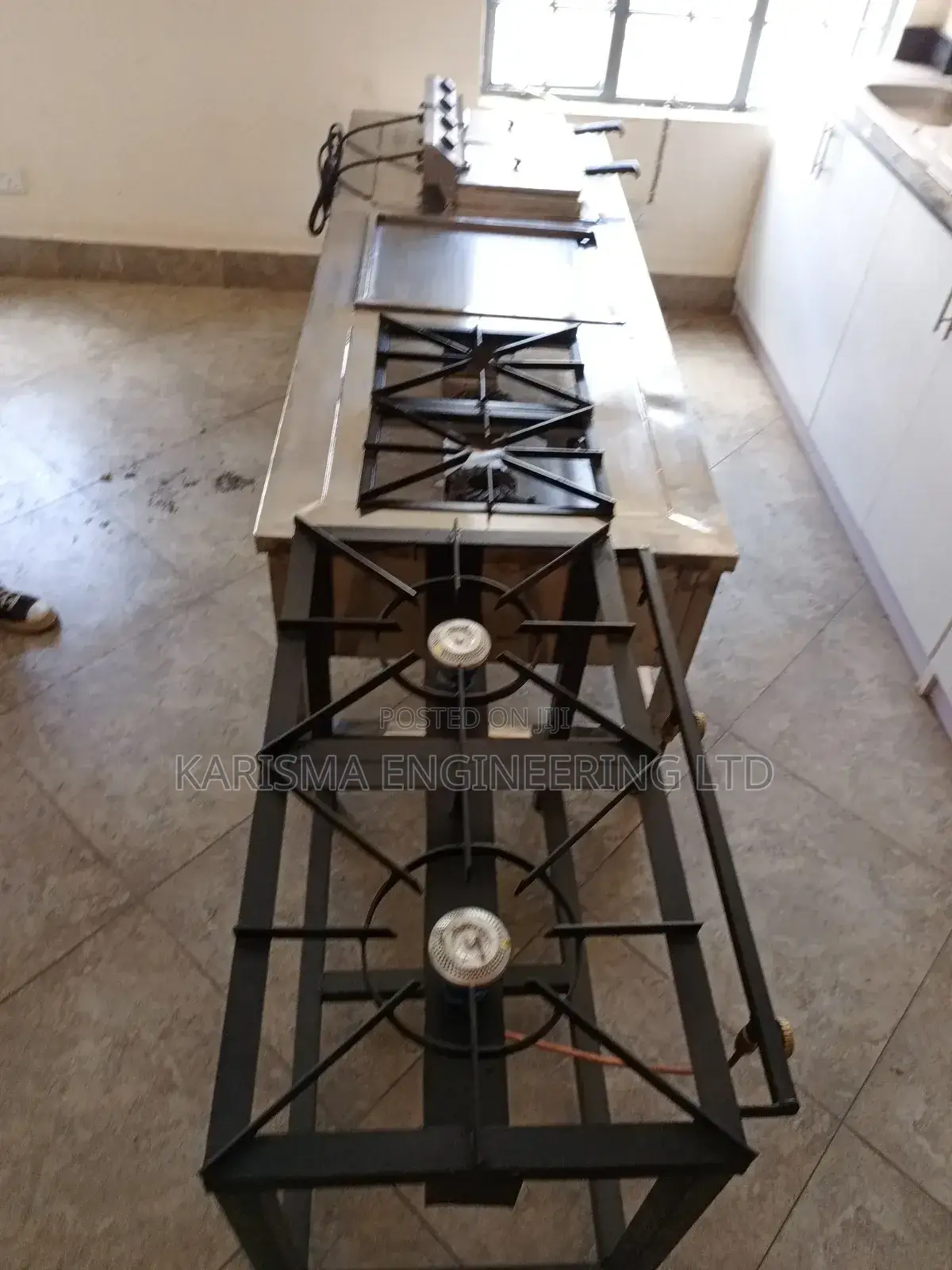 Commercial Cooking Range.