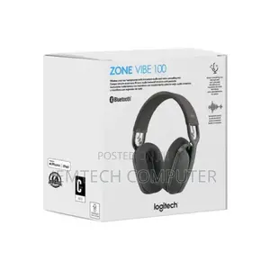 Logitech Zone Vibe 100 Wireless Headset (Graphite)"Vibe 100