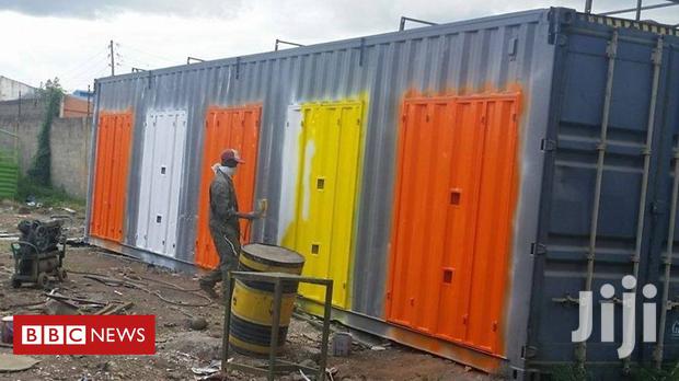 Commercial Shipping Container Stalls