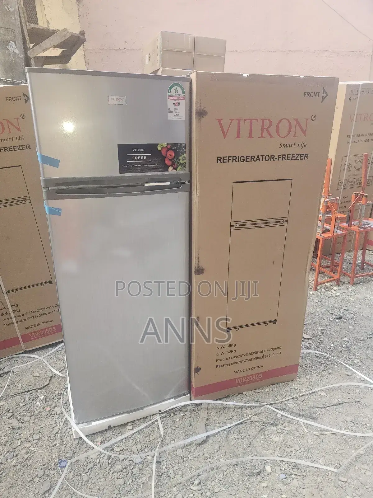 Vitron 205litre Fridge Double Door