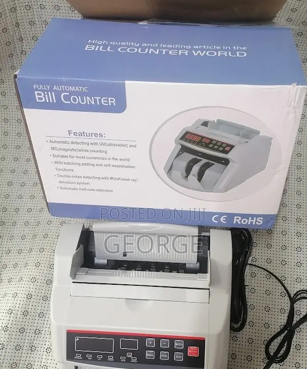 New #Bill Counter Machine-- Fake Money Detector
