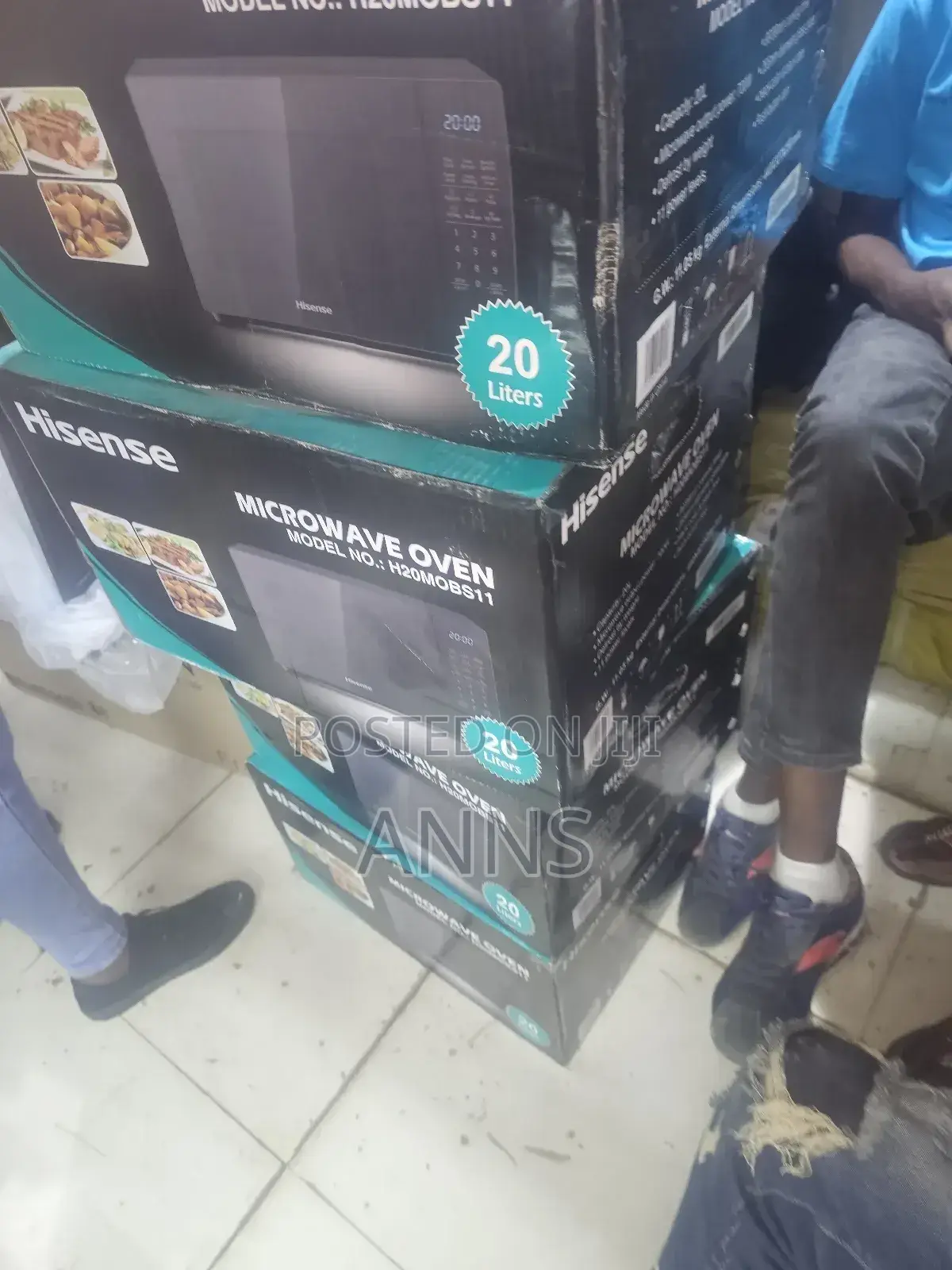 Microwave Hisense Black