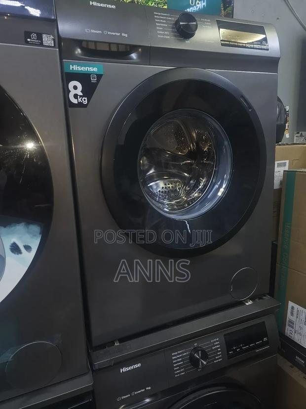 8kg Hisense Washing Machine Wash and Dry - main view