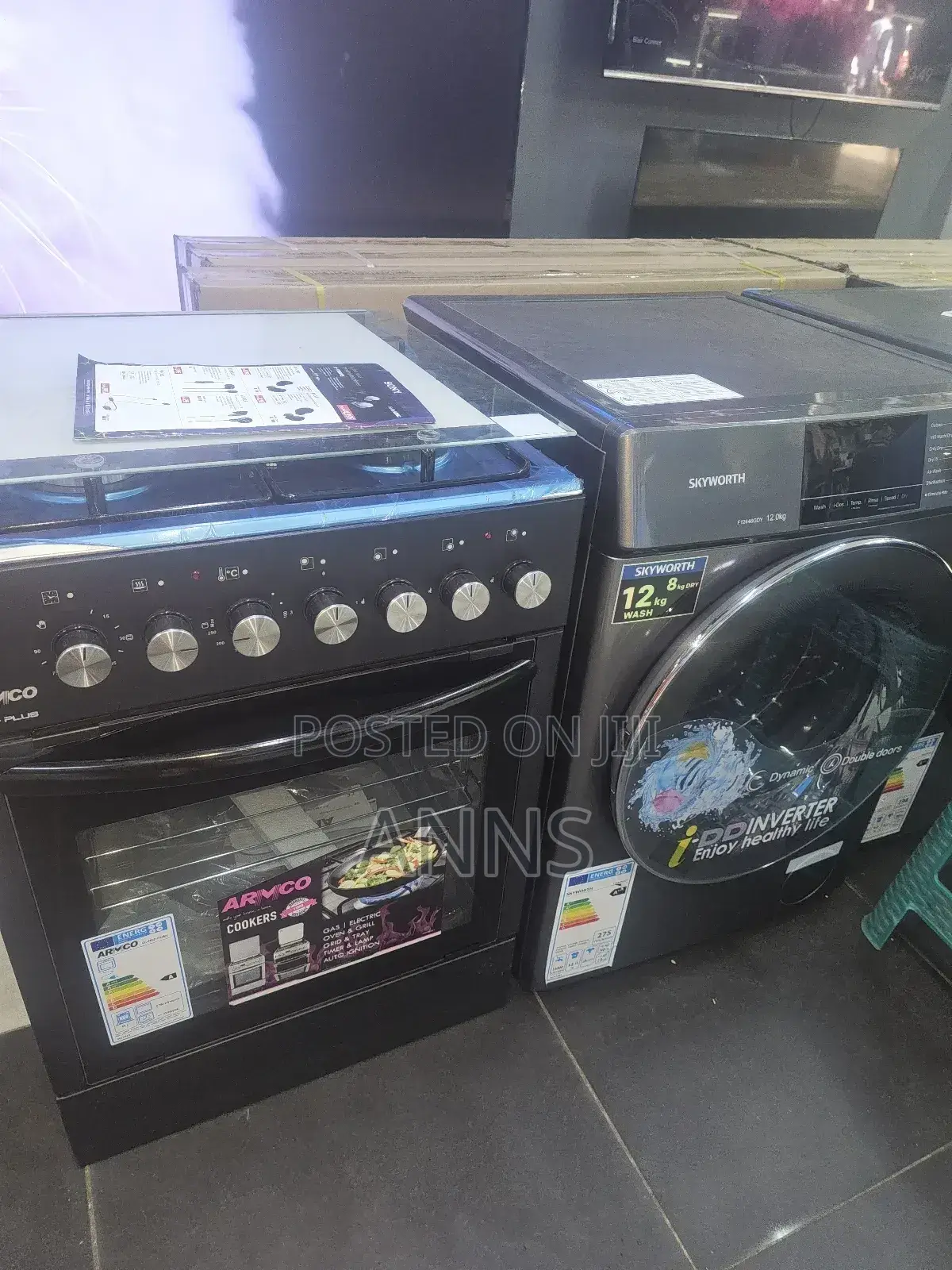 Skyworth 12kg Washing Machine Wash and Dry
