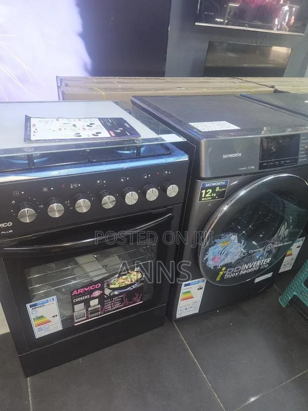 Skyworth 12kg Washing Machine Wash and Dry - main view