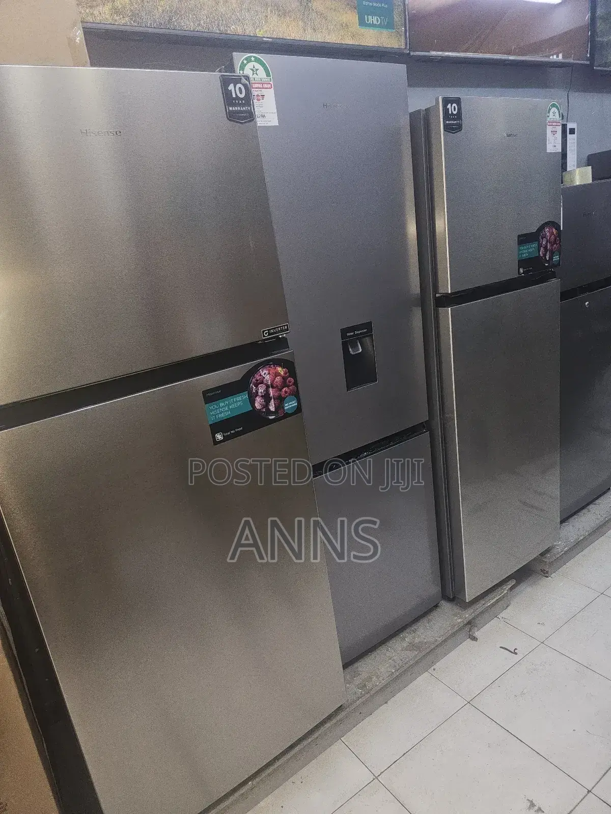 292litre Fridge Double Door Hisense With Dispenser