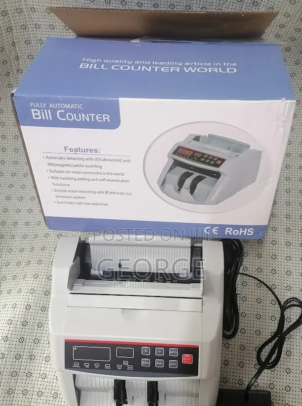 Advanced Cash Counting Machine Bill Counter