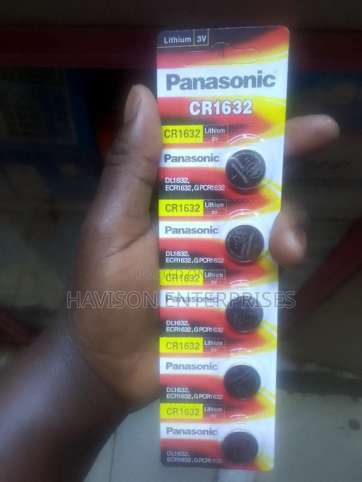 Quality CR 1632 Lithium Cells/Batteries