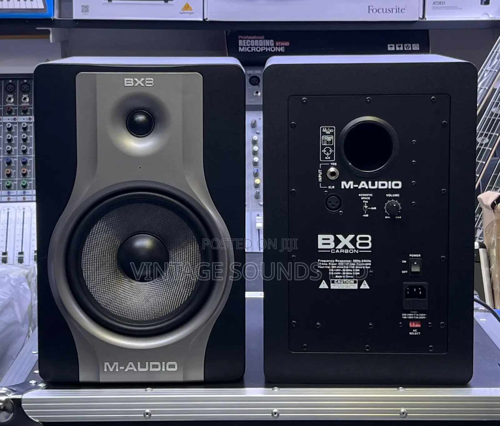 Professional Studio Monitor Speaker Bx8 Carbon