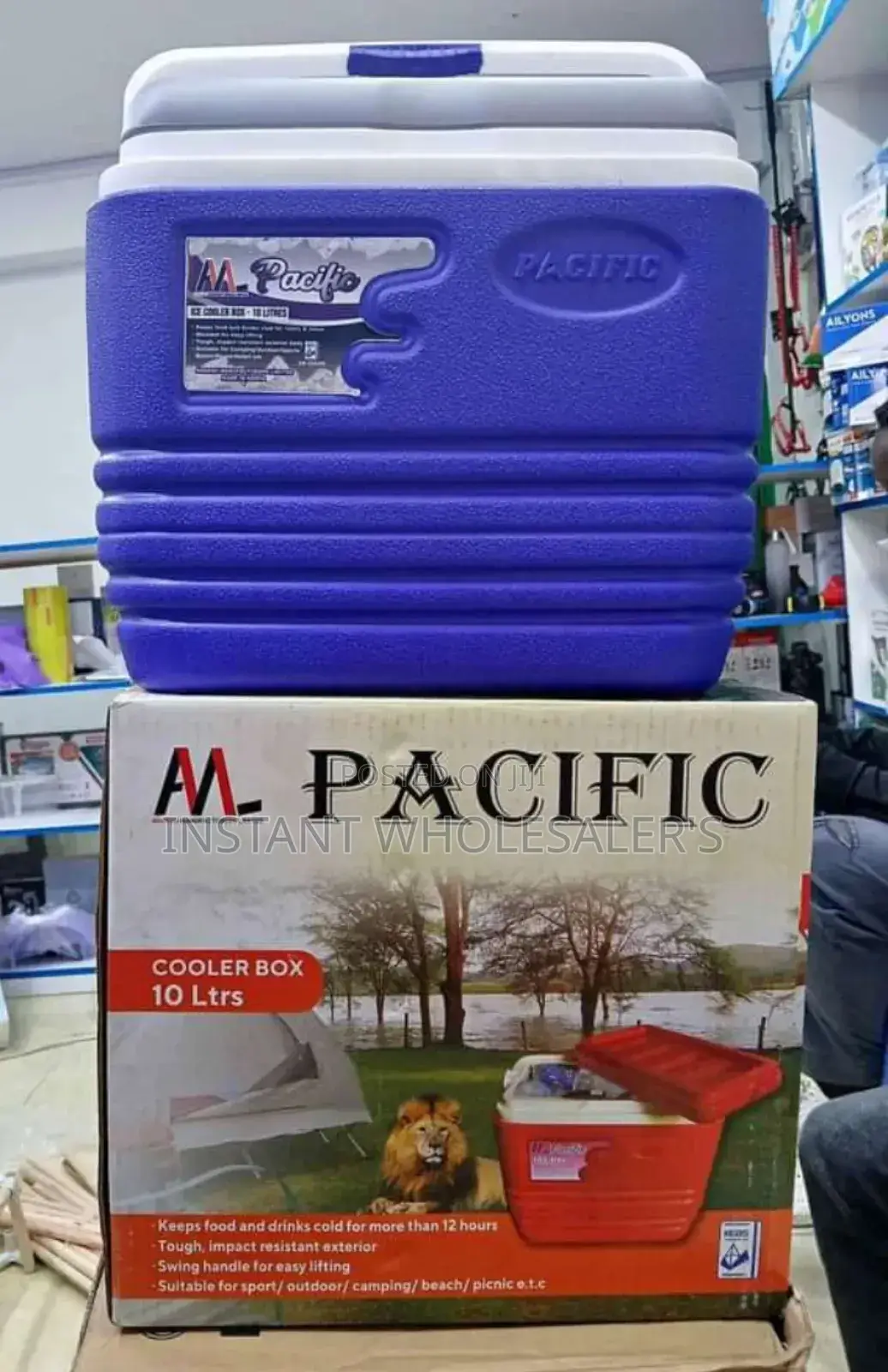 10 Litres Pacific Quality Cooler Boxes