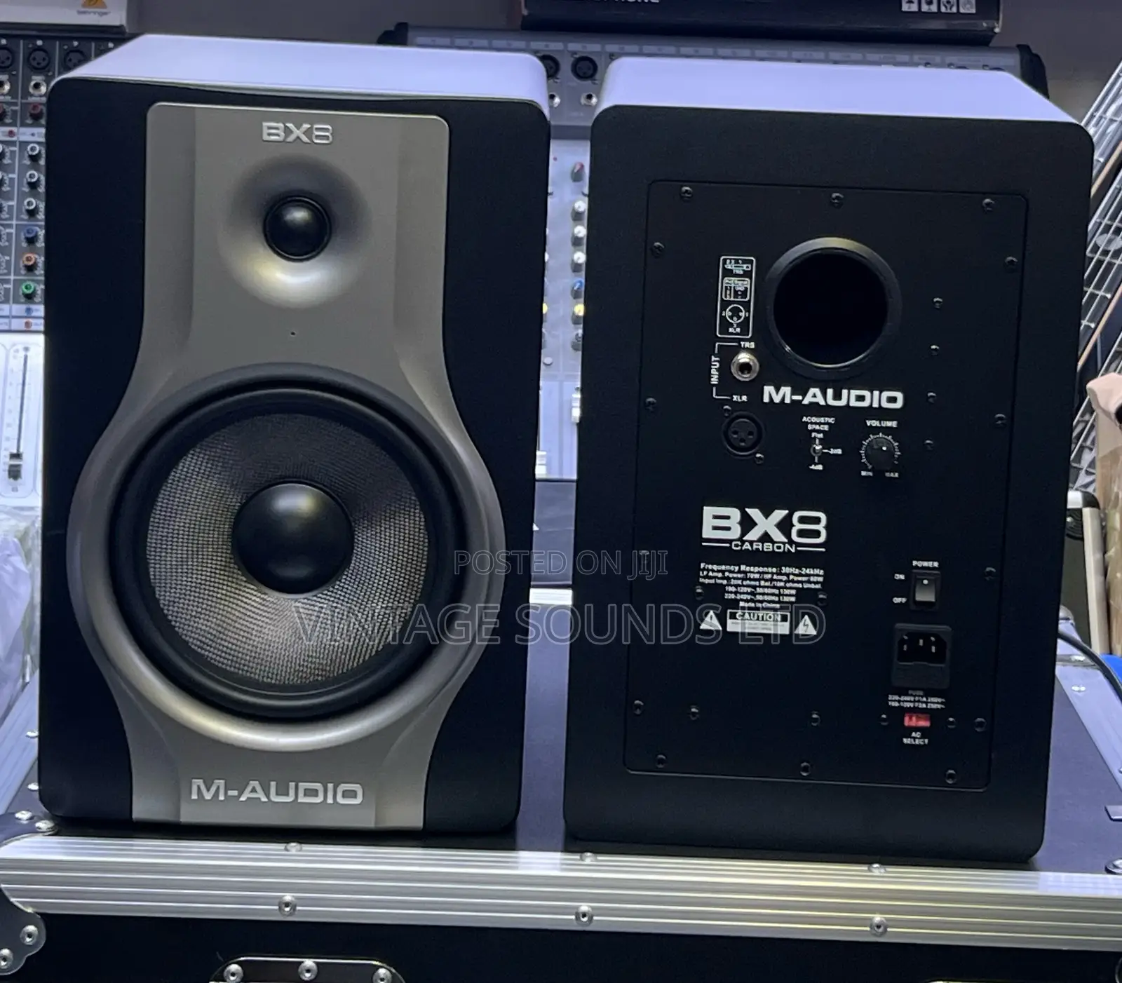 M Audio Bx8 Carbon Series Studio Monitors Speakers