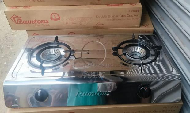 Ramtons 2 Burner Stainless Steel Cooker