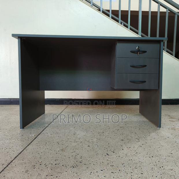 Study Tables; 120cm Home Office Computer Desk With Drawers - main view