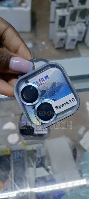 Blue Camera Lens Protector for Tecno Spark 10