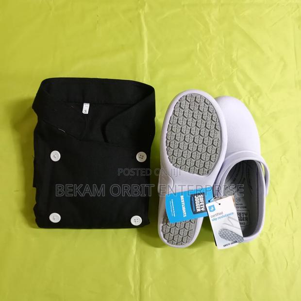 High Quality Professional Chef Clog+Chef Jacket - thumbnail 2