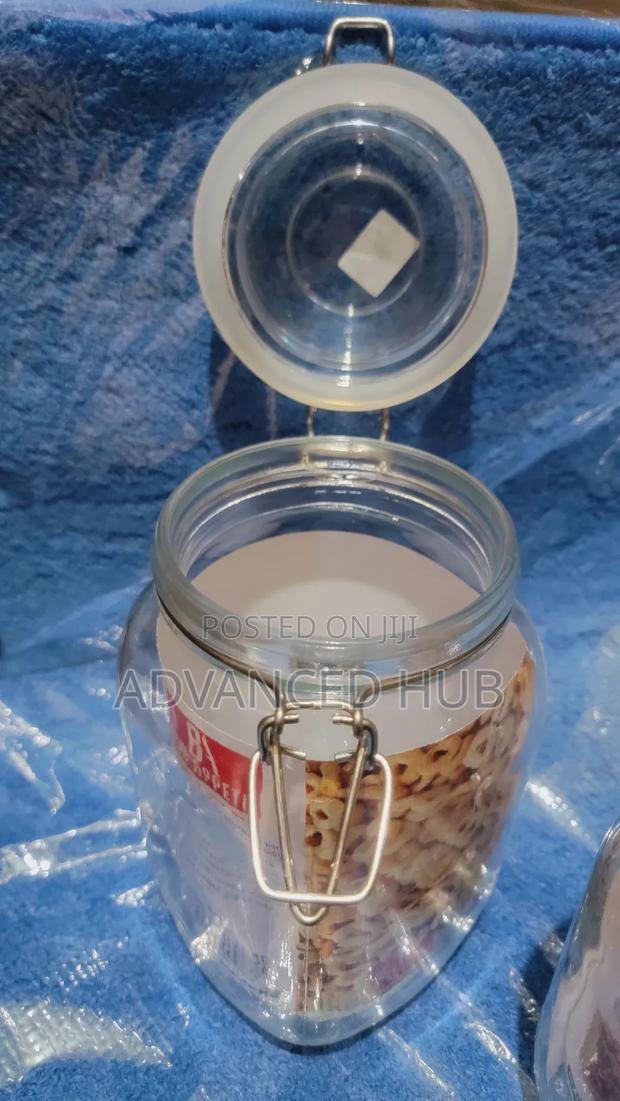 Appetit Glass Storage Jar With Clip (Different Sizes Price) - thumbnail 5