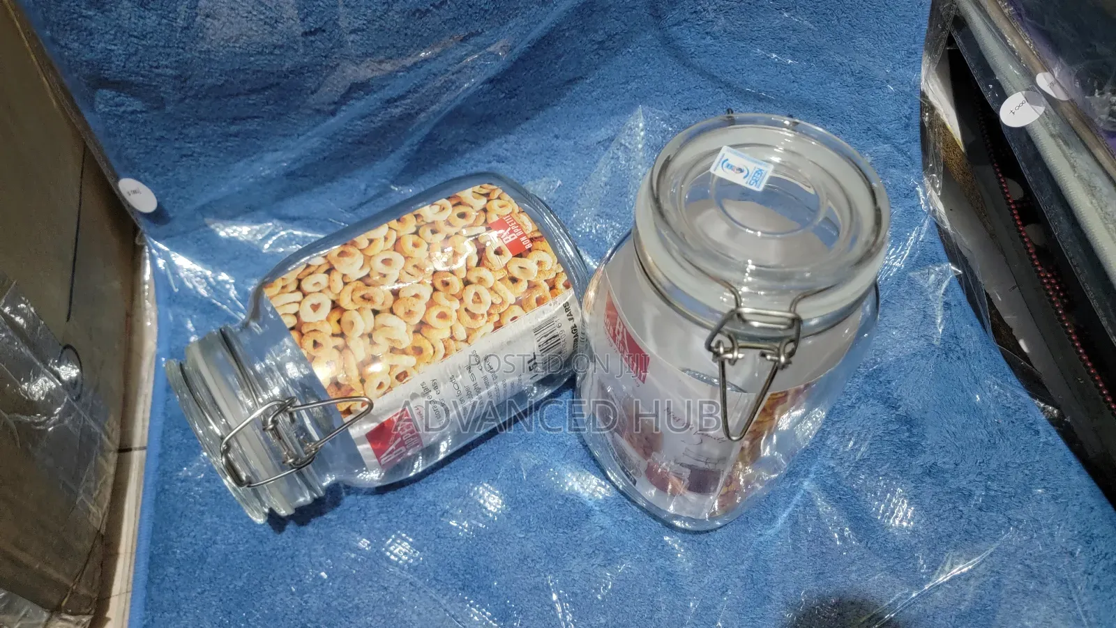 Appetit Glass Storage Jar With Clip (Different Sizes Price)