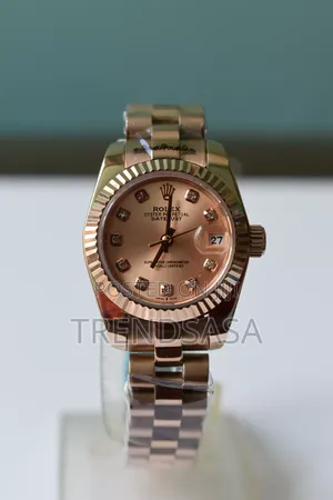 Rolex Rose Gold Datejust Ladies Watch