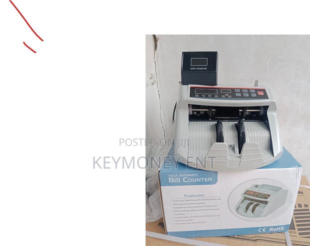 ;Automatic Multi Currency Money Counter With Detector - main view