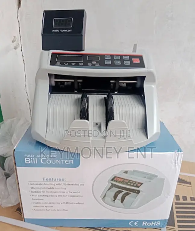 High Speed Money/Bill Countyer With UV Light for Fake Money