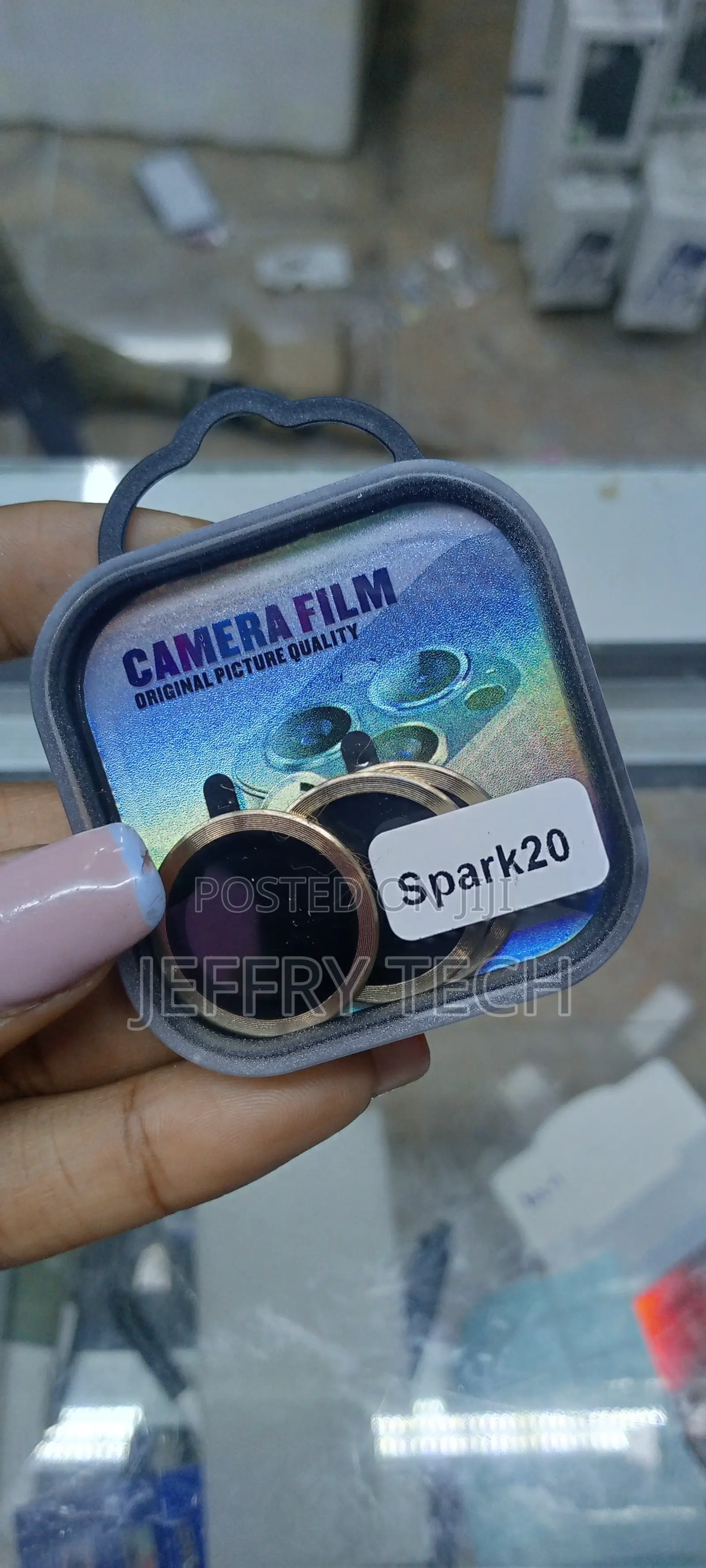 Tecno Spark 20 Camera Lens Protectors Metal Camera Ring Case