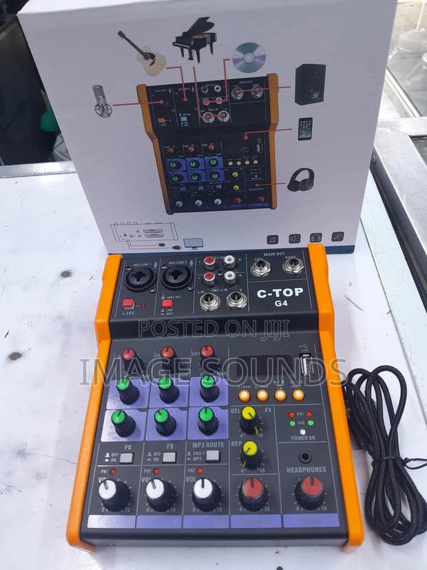 Mixer Console 2channel Ctop - main view