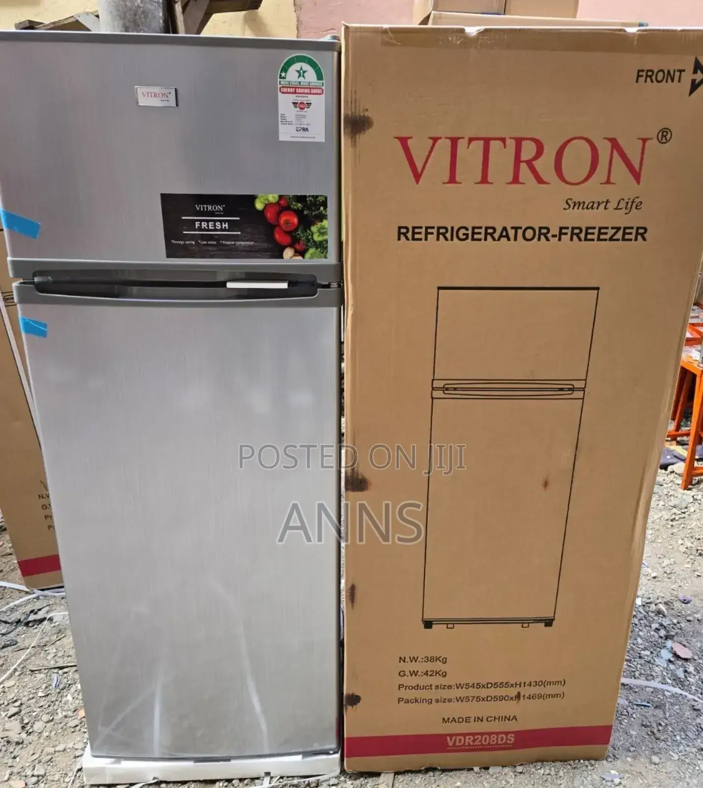 Vitron 208litres Fridge