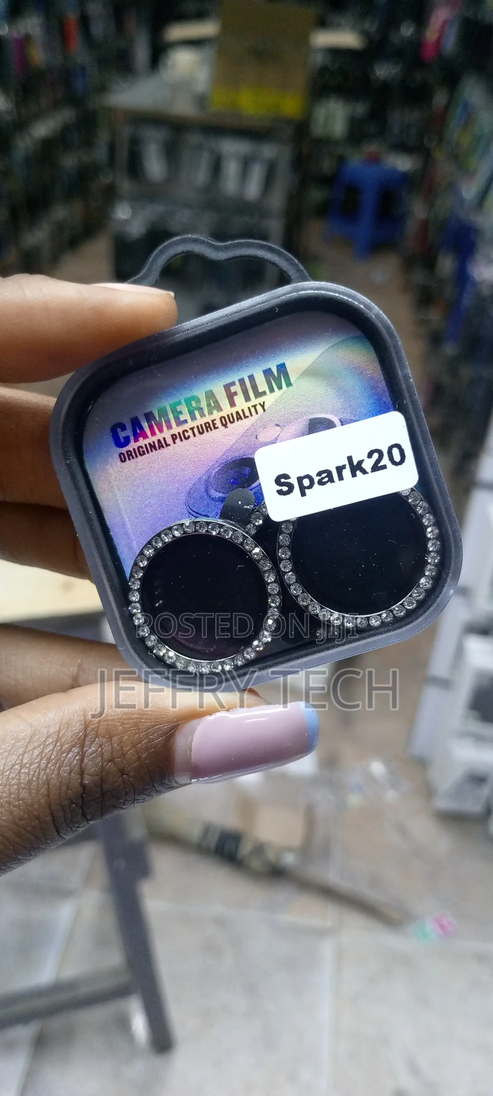 Glitter Metal Camera Lense Protectort Ring Case for Spark 20