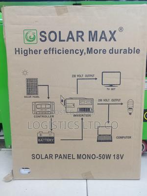 Solarmax Panel Mono 50w - 18v - main view