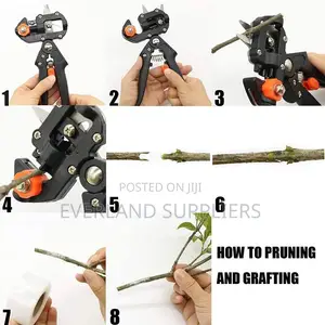 Garden Grafting Tool Pruner Kit for Plant and Fruit Trees.