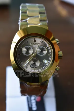 Rado Diastar Chronograph Yellow Gold Watch