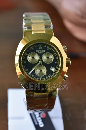 Rado Diastar Chronograph Yellow Gold Watch