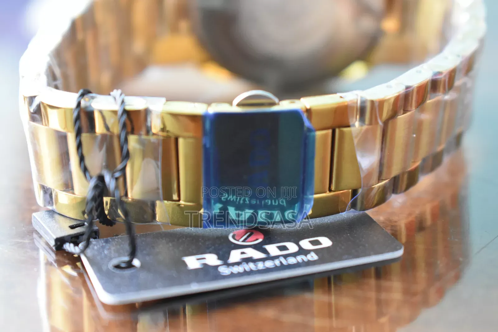 Rado Diastar Chronograph Yellow Gold Watch