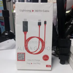 Lightening to HDMI Cable