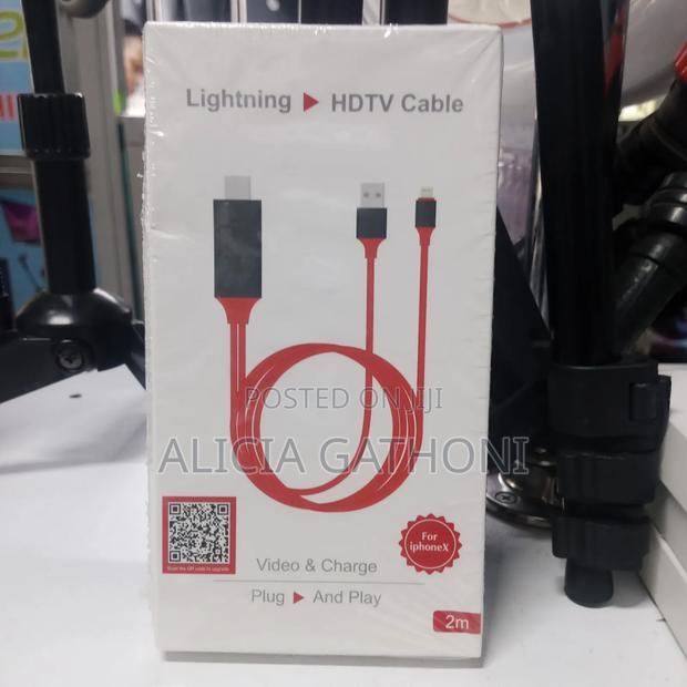 Lightening to HDMI Cable
