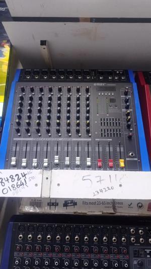 Max Powered Audio Mixer 8 Channel Blue Color - main view